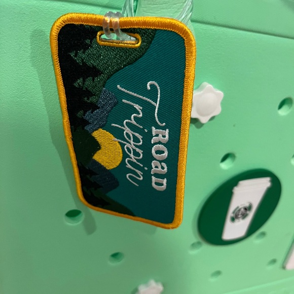 Green Medium Bogg Bag with Tassel - Picture 6 of 8